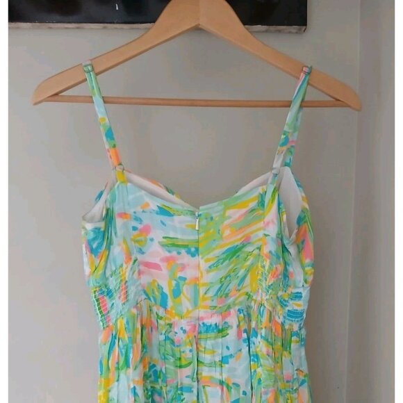 Lilly Pulitzer Christine Dress Sea Salt and Sun Size 6 Sleeveless Mini Blue - Picture 8 of 12